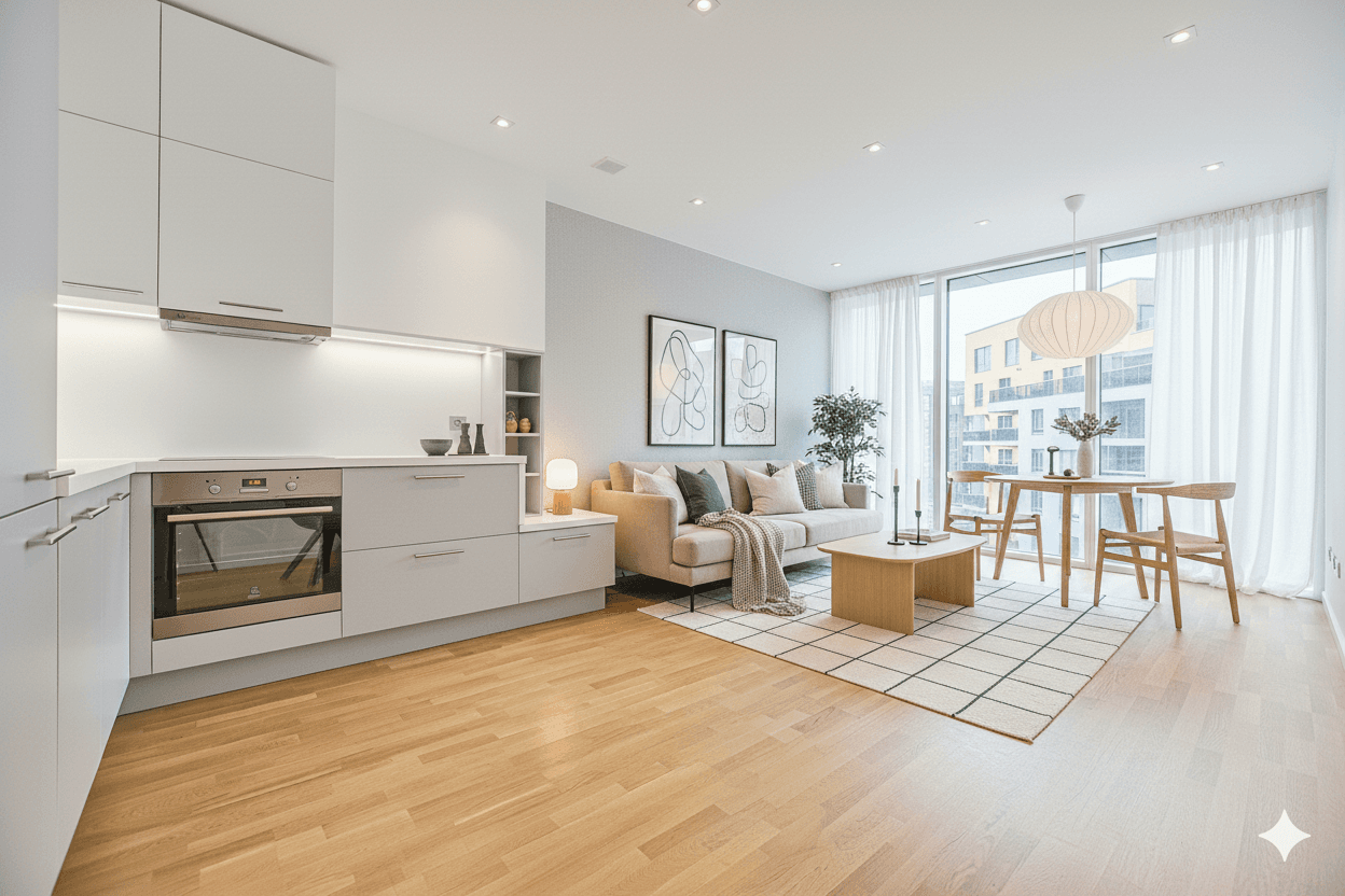 Industrial modern look