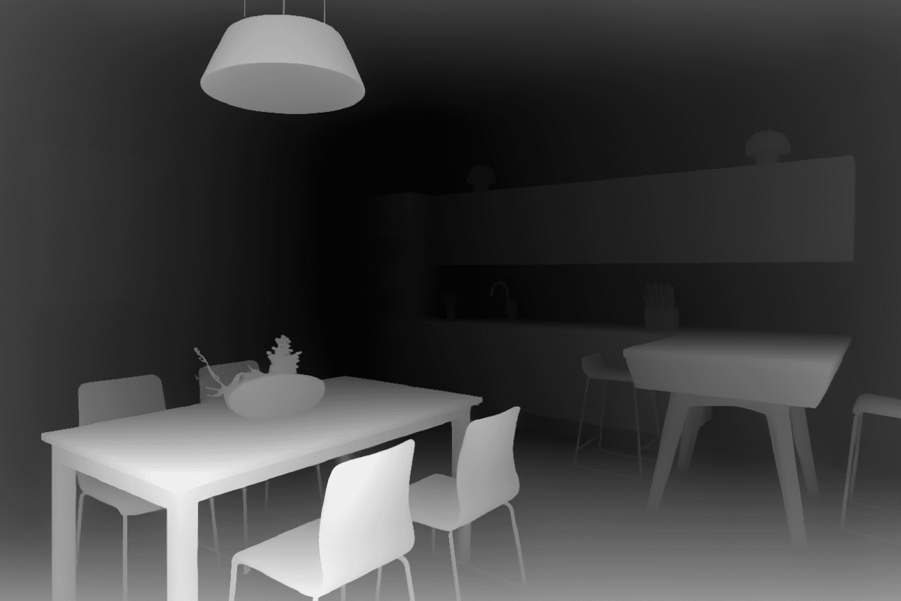 Depth map visualization